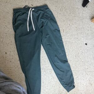 womens  Dark Green vuori Jogger Pants